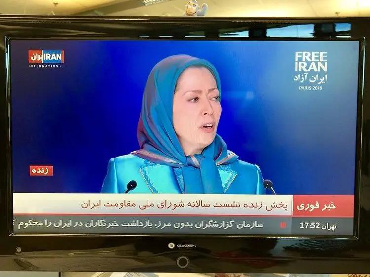 انتقاد تند از «ایران‌اینترنشنال» به دلیل پخش سخنان مریم رجوی