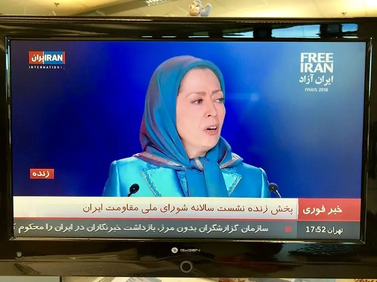 انتقاد تند از «ایران‌اینترنشنال» به دلیل پخش سخنان مریم رجوی