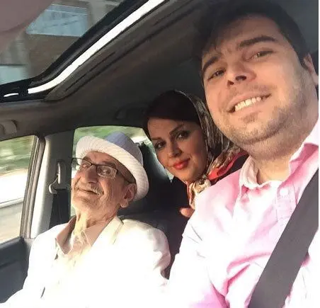 (عکس) احمد پورمخبر در کنار پسر و دخترش