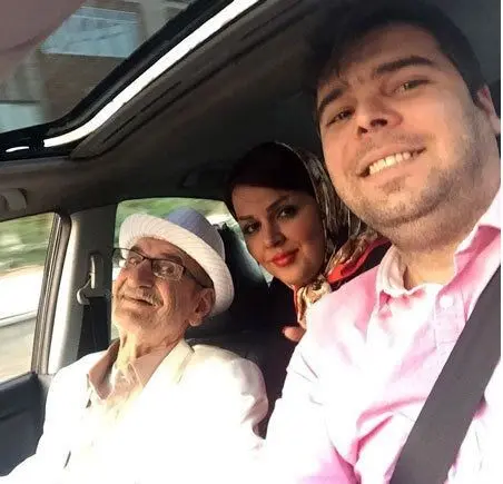 (عکس) احمد پورمخبر در کنار پسر و دخترش