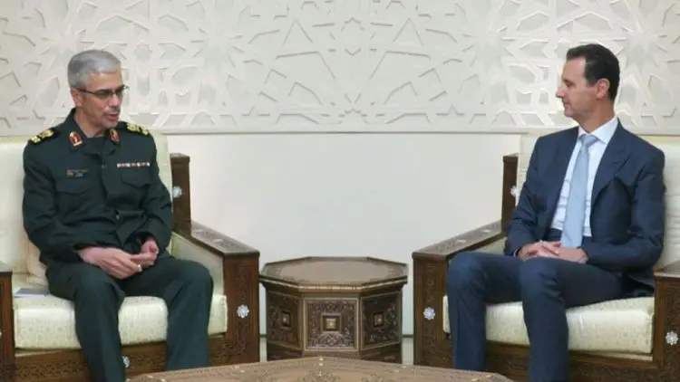 دیدار سرلشکر باقری با بشار اسد