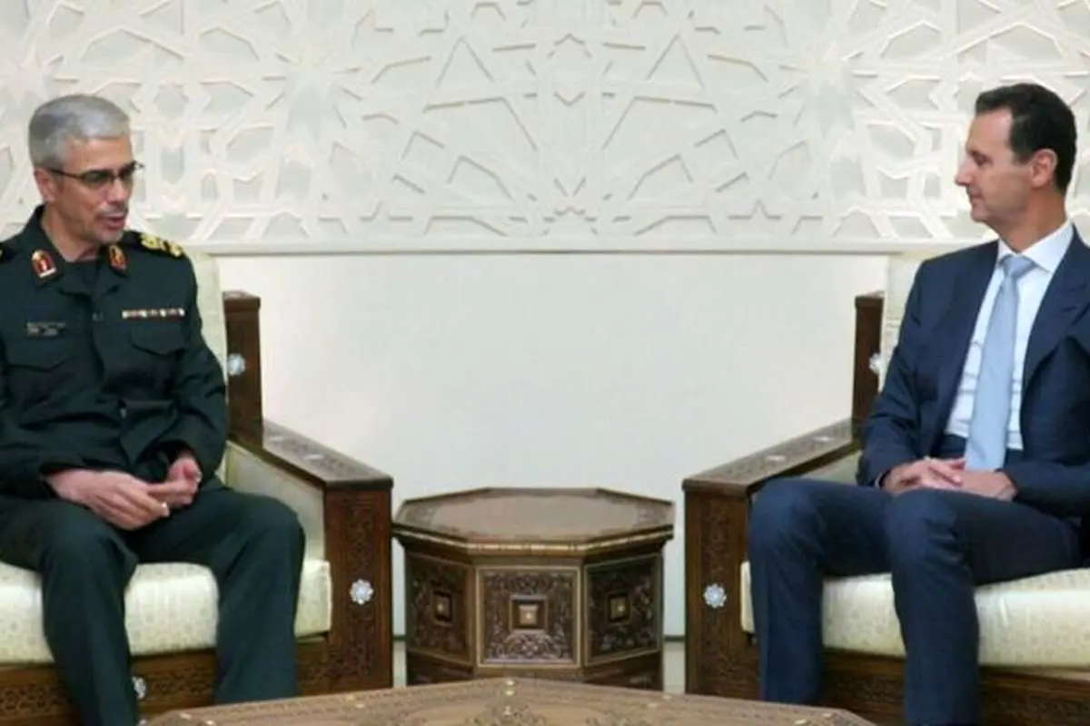 دیدار سرلشکر باقری با بشار اسد
