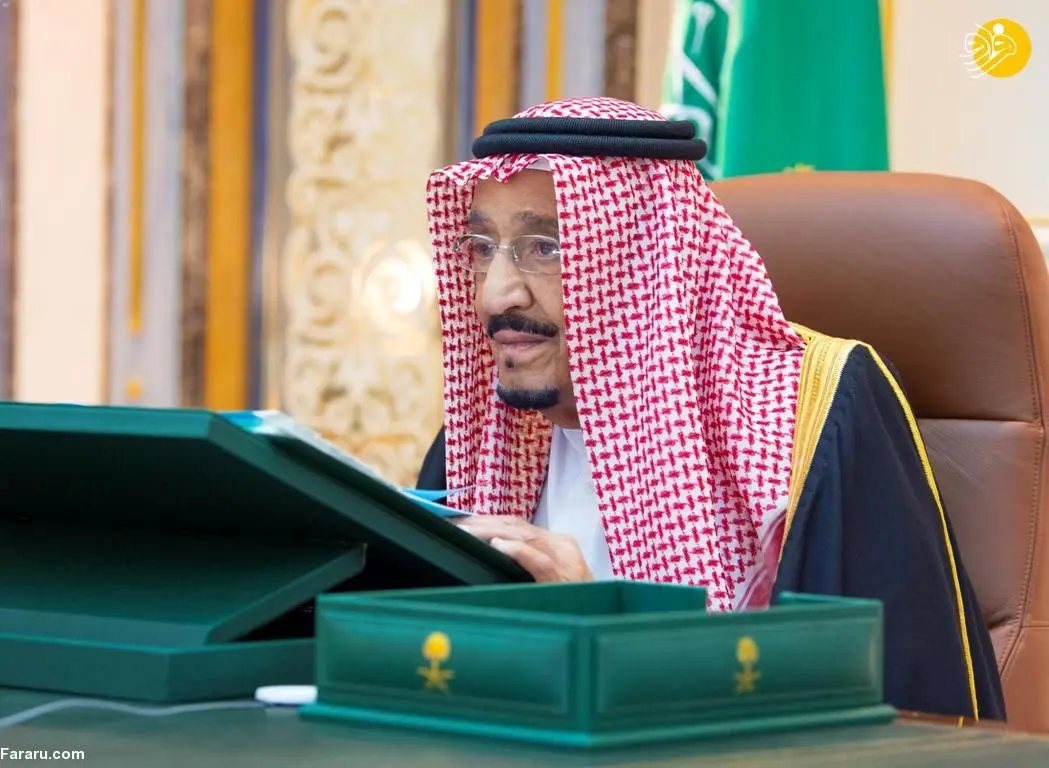 تصاویری متفاوت از پادشاه عربستان در بیمارستان!