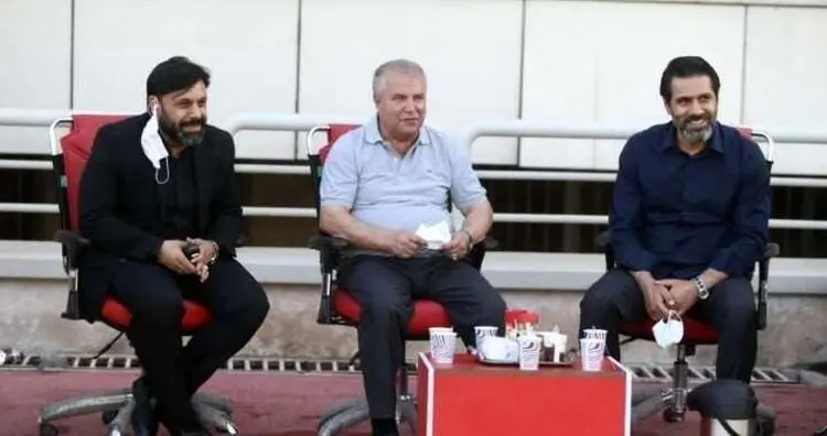 (عکس) سلطان در تمرین پرسپولیس