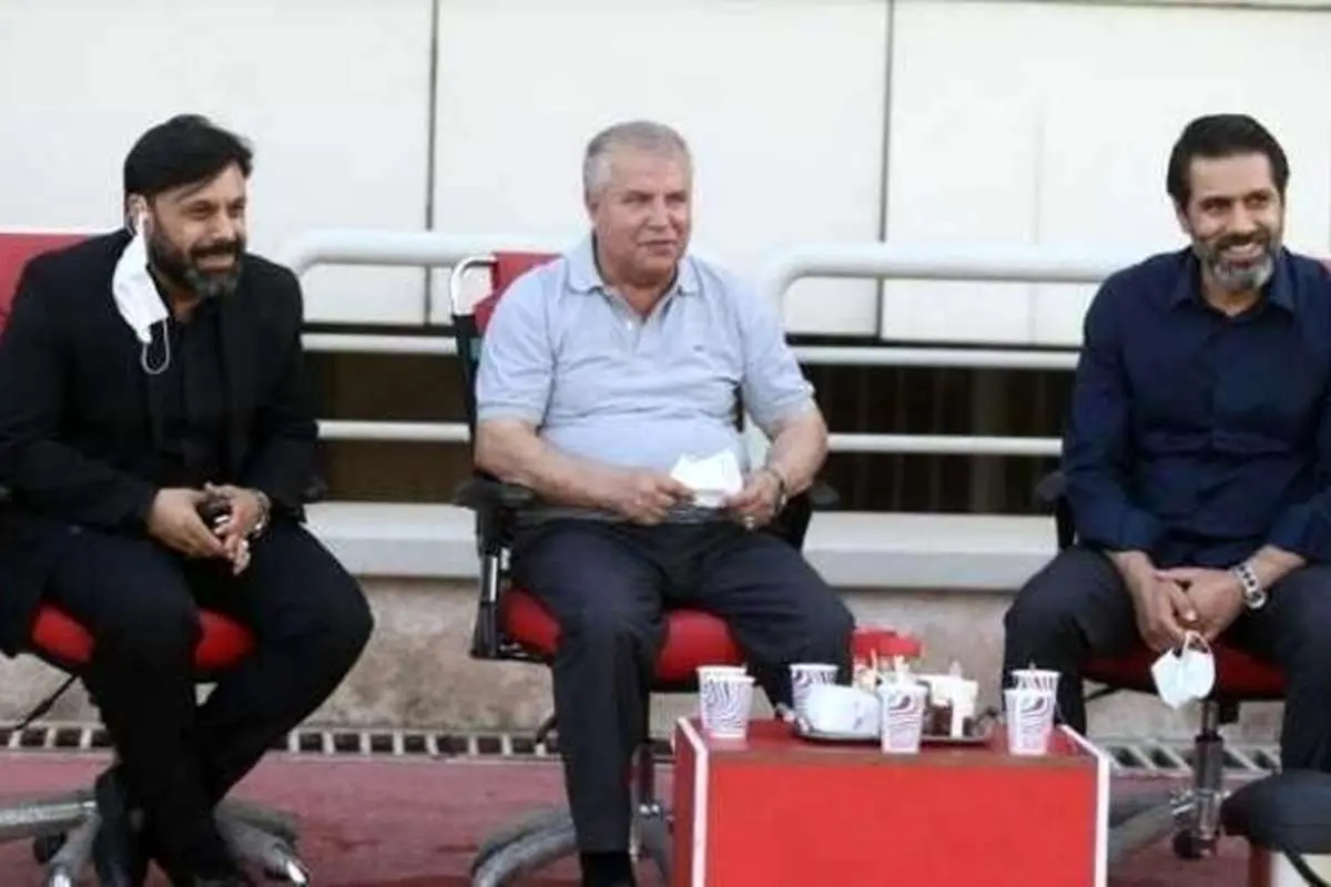 (عکس) سلطان در تمرین پرسپولیس