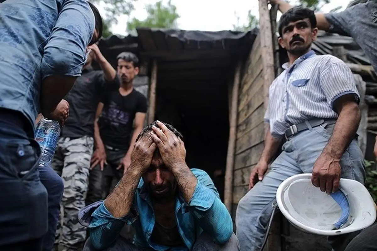 جان باختن یک کارگر در ریزش معدن باجیگران