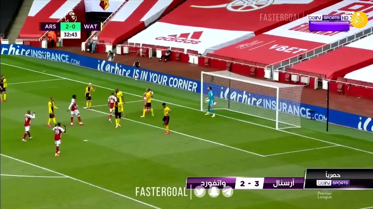 (ویدیو) خلاصه بازی آرسنال 3 - 2 واتفورد