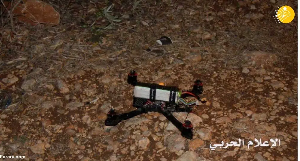 (تصاویر) پهپاد سقوط کرده اسرائیل در لبنان