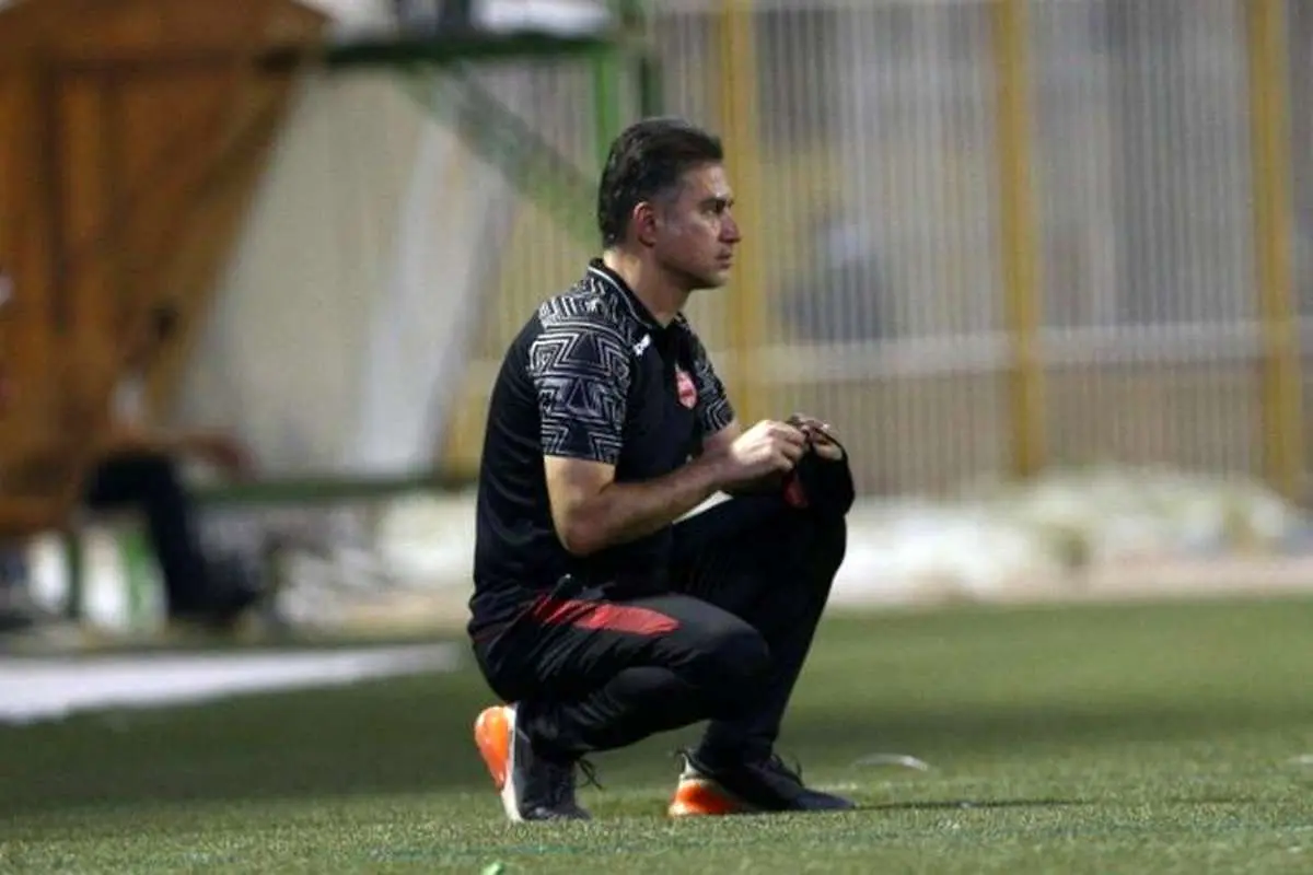 حمله مربی پرسپولیس به یک مجری