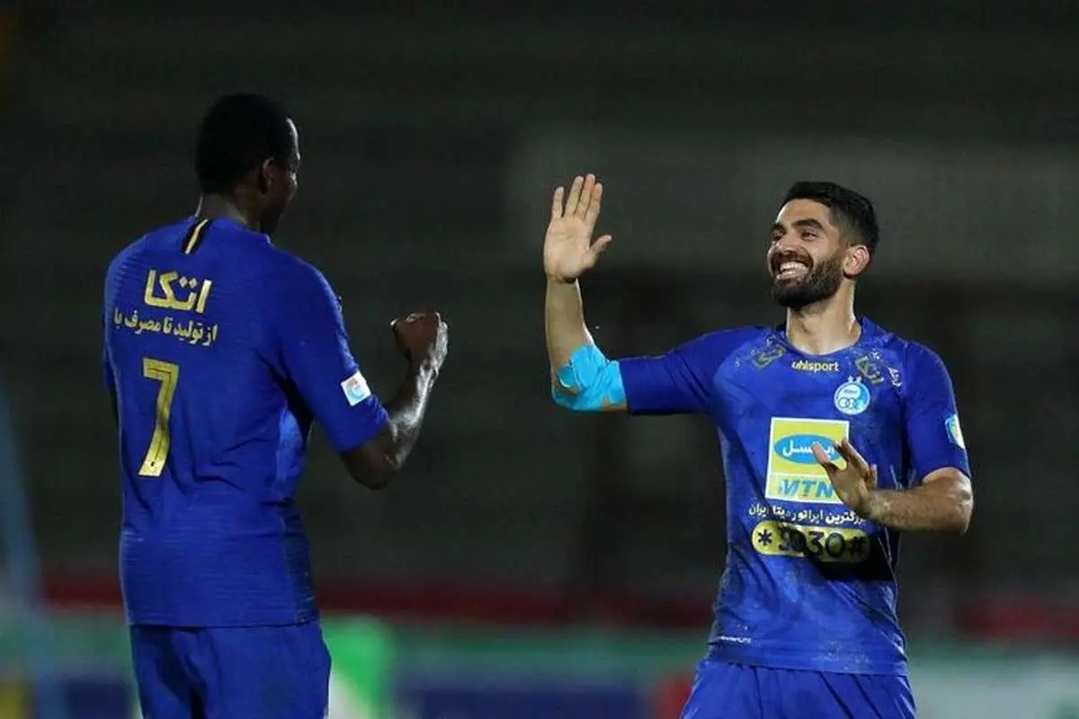 صعود استقلال به رده دوم با برد در جم