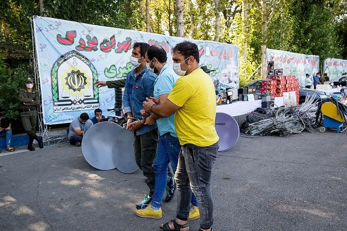 (تصاویر) کشفیات پلیس پایتخت در طرح رعد ۳۷