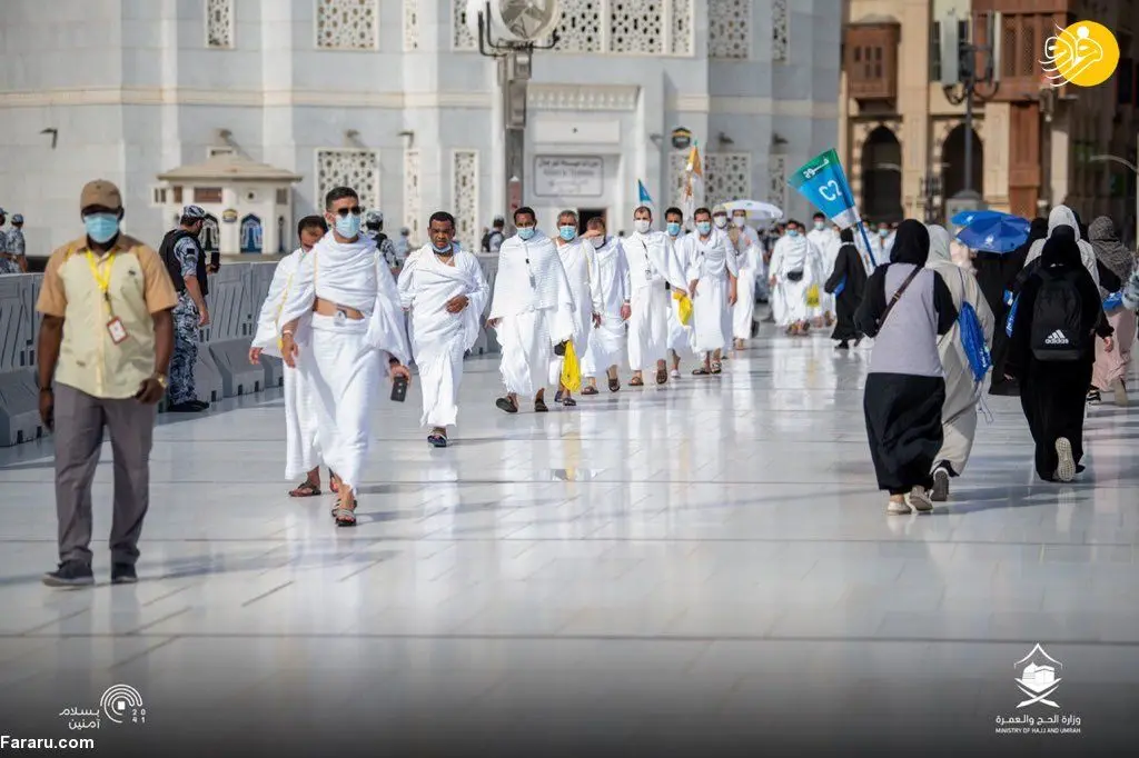 (تصاویر) آغاز مراسم حج امسال متفاوت‌تر از همیشه