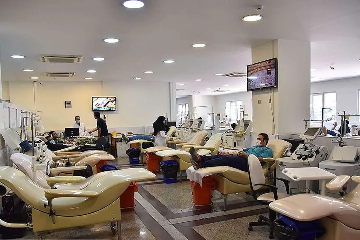 (تصاویر) خلوتی مراکز انتقال خون