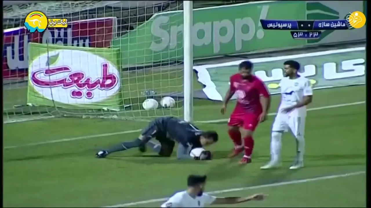 (ویدیو) خلاصه بازی ماشین‌سازی 0 - 1 پرسپولیس