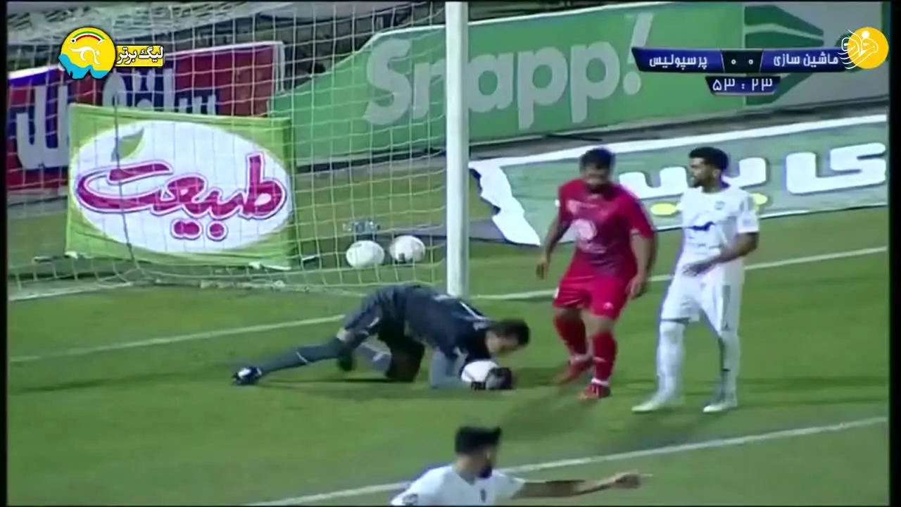 (ویدیو) خلاصه بازی ماشین‌سازی 0 - 1 پرسپولیس