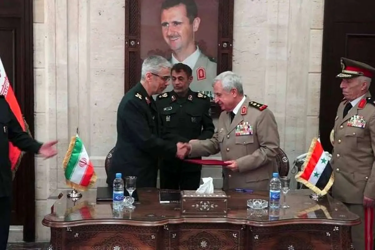 "قرارداد نظامی ایران و سوریه باید زودتر امضاء می‌شد"
