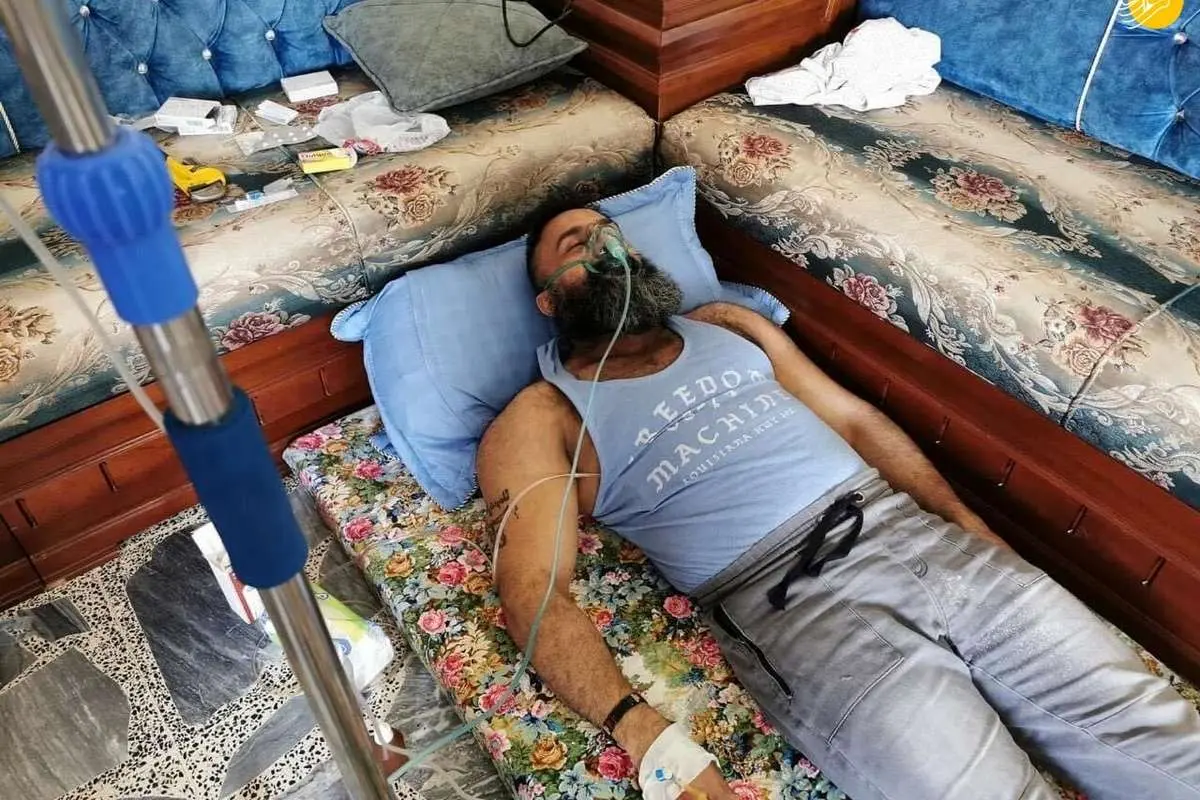 (تصویر) ابوعزرائیل به کرونا مبتلا شد