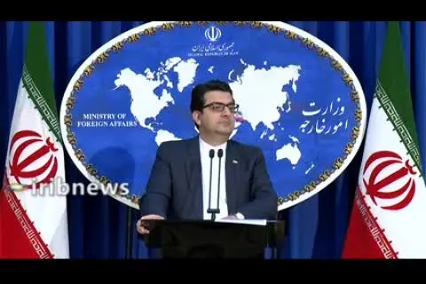 (ویدئو) واکنش عباس موسوی به آتش گرفتن ناو آمریکایی: کار یوزپلنگان آمریکا بوده‌ است!