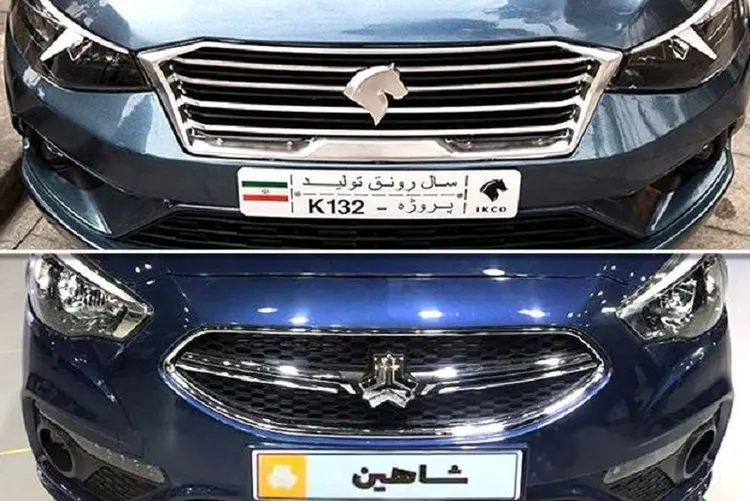 (تصاویر) K132 یا شاهین؛ مقایسه نسل جدید ماشین‌های ایران خودرو و سایپا