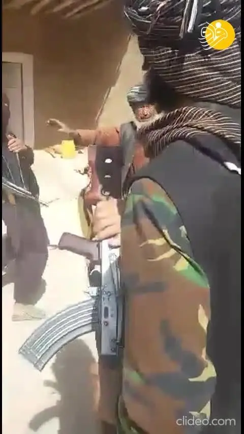 (ویدئو) شلاق طالبان؛ عاقبت رقص پیرمرد افغان