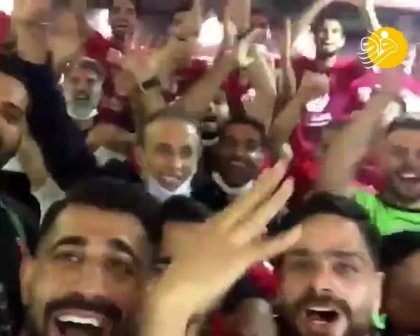 (ویدیو) سرود قهرمانی پرسپولیس در رختکن