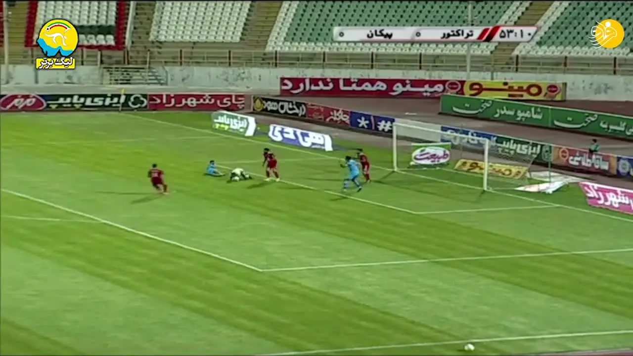(ویدیو) خلاصه بازی تراکتور 0 - 0 پیکان