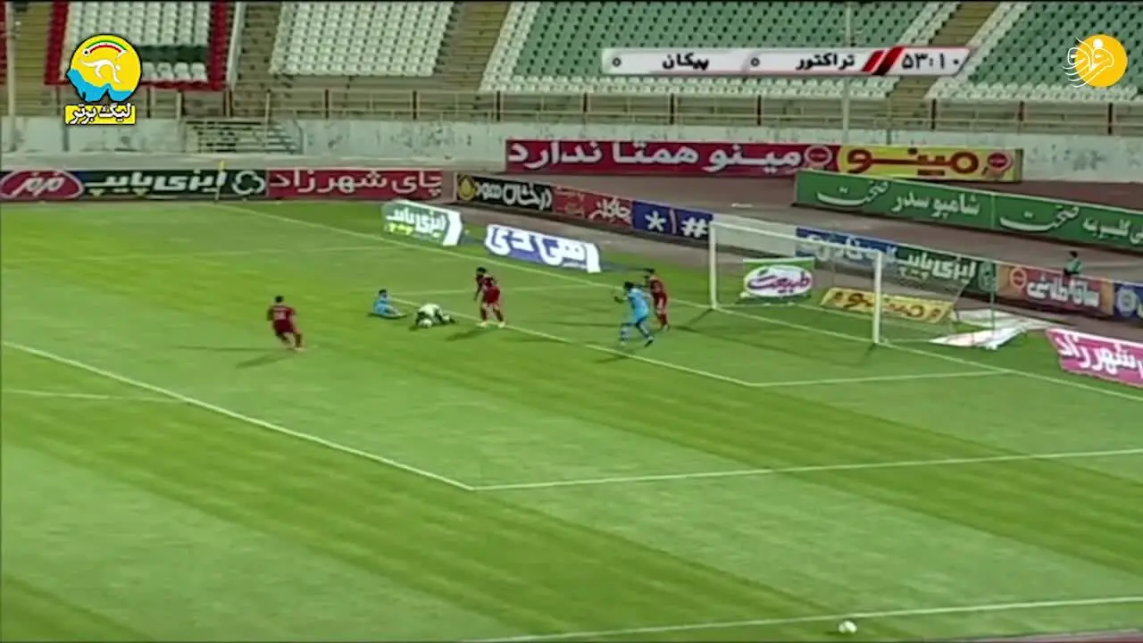 (ویدیو) خلاصه بازی تراکتور 0 - 0 پیکان