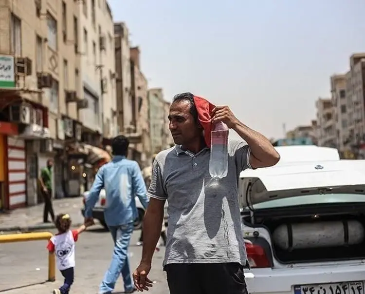 رطوبت در خوزستان به ۹۳ درصد رسید