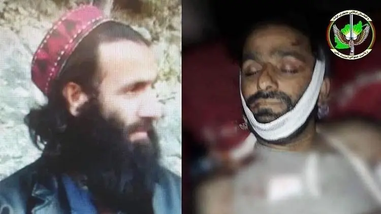 (عکس) کشته شدن قصاب داعش خراسان در افغانستان