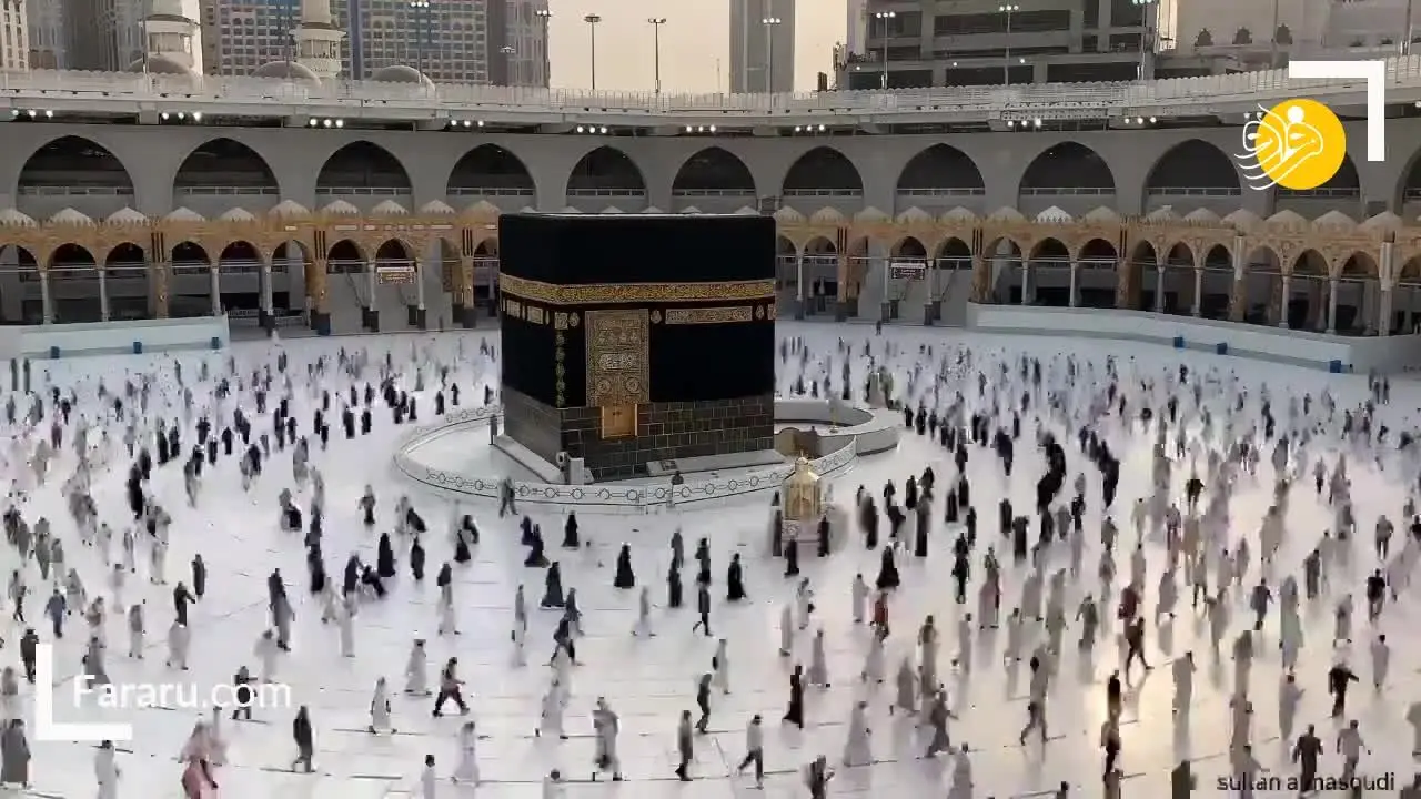 تایم لپسی زیبا از طواف وداع حجاج