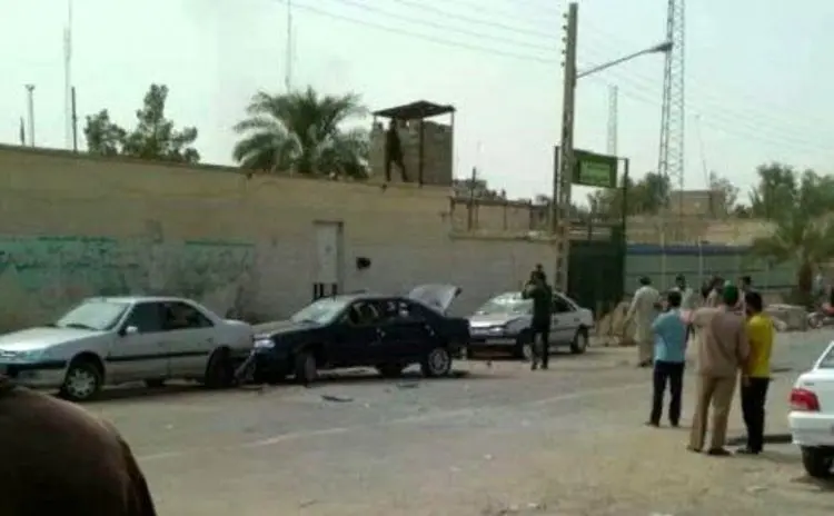 انفجار یک شی صوتی در زاهدان