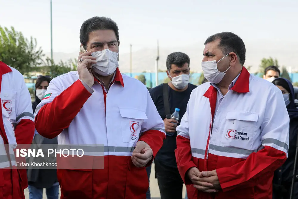 (تصاویر) بارگیری محموله بشردوستانه به لبنان از سوی جمعیت هلال احمر