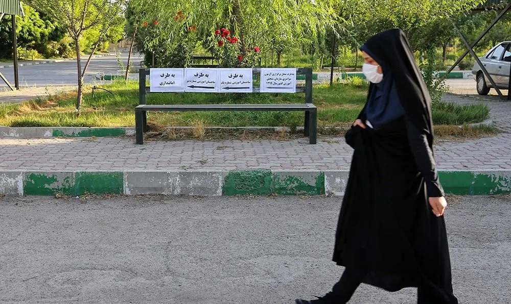 (تصاویر) کنکور سراسری ارشد در شرایط کرونایی