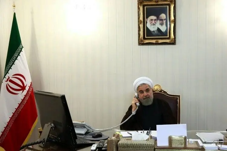 تماس تلفنی روحانی با رییس‌جمهور لبنان