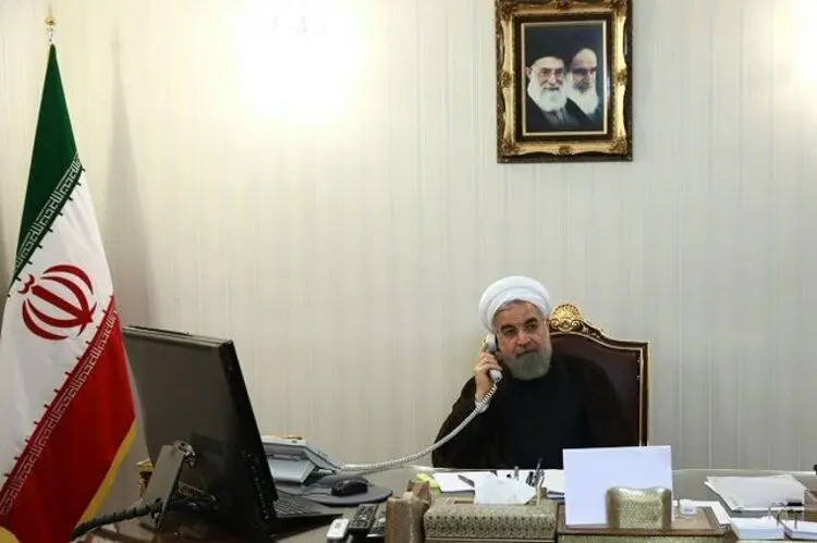 تماس تلفنی روحانی با رییس‌جمهور لبنان
