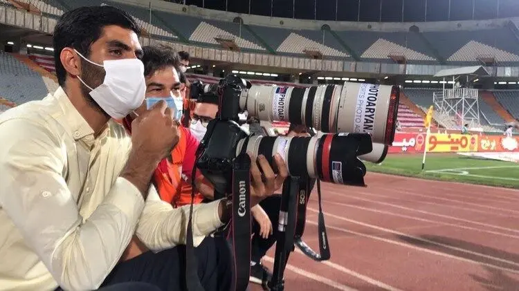 (عکس) مدافع پرسپولیس عکاس شد