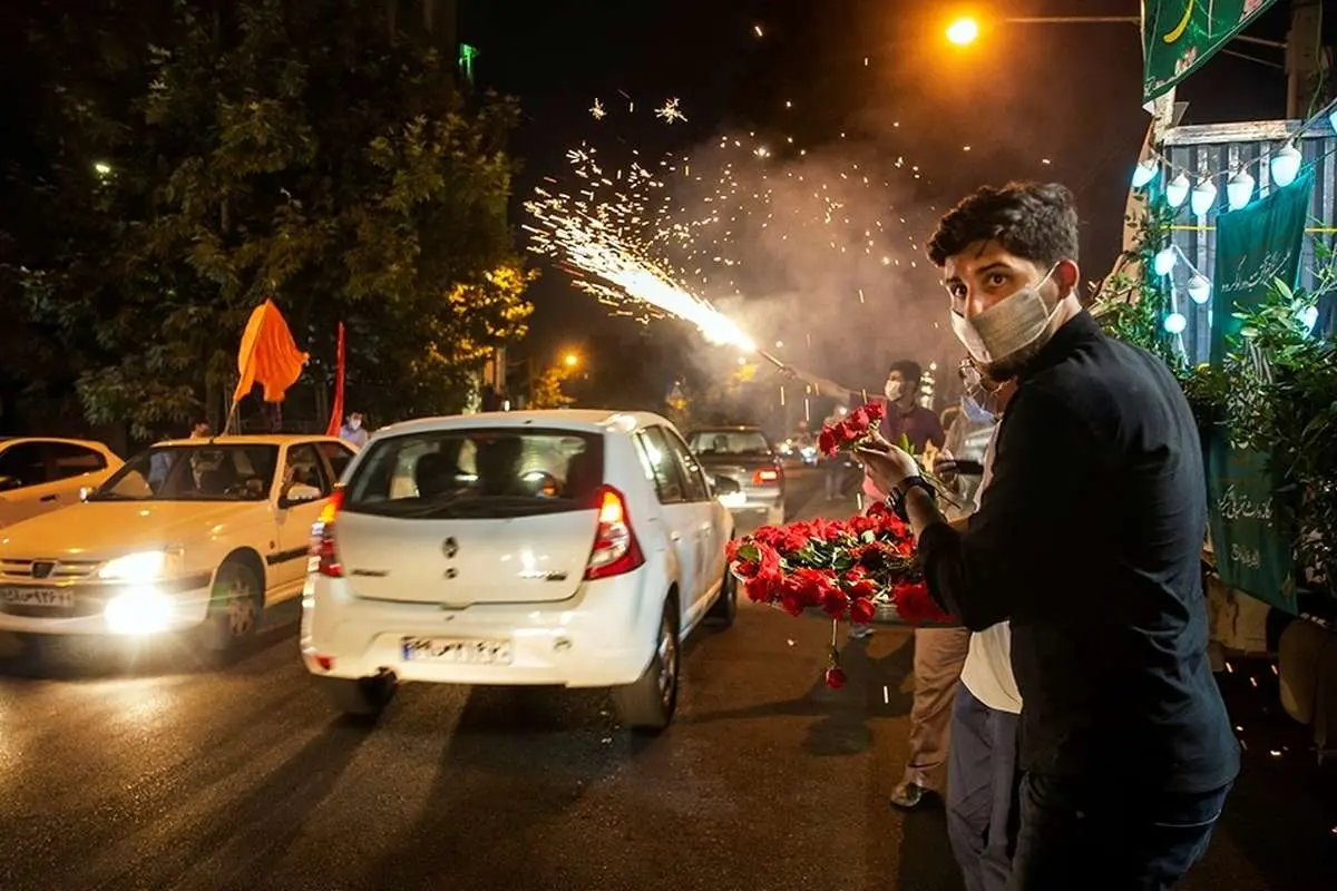 (تصاویر) جشن خیابانی عید غدیر در تهران