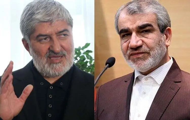 کدخدایی خطاب به علی مطهری: حرفتان خنده دار است
