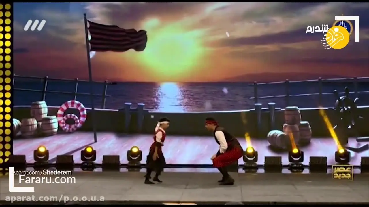 (ویدئو) اجرای گروه قشقایی با شکل و شمایل دزدان دریایی در عصر جدید