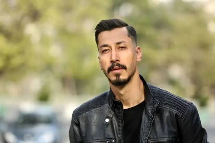 (عکس) گریم دیدنی بهرام افشاری در «صحنه‌زنی»