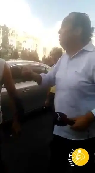 (ویدئو) مشاجره شهروند لبنانی با خبرنگار العربیه