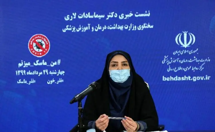 آمار کرونا در ایران امروز ۹۹/۵/۳۱؛ مجموع جانباختگان کرونا به ۲۰۳۷۶ تن رسید