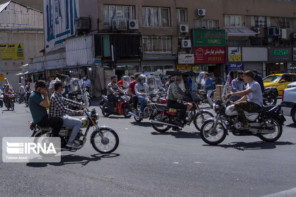 (تصاویر) نقش موتورسیکلت در حمل و نقل شهری