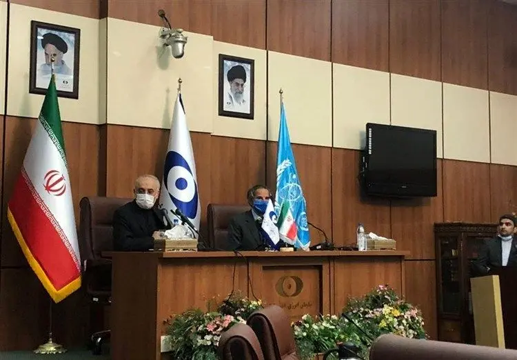 در نشست خبری مدیرکل آژانس و صالحی چه گذشت؟