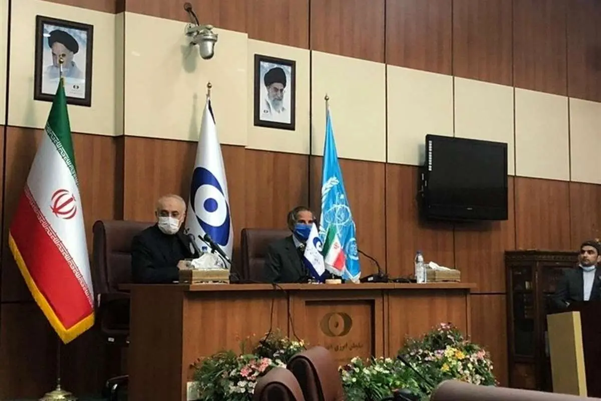 در نشست خبری مدیرکل آژانس و صالحی چه گذشت؟