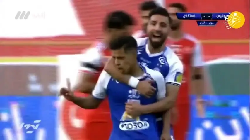 (ویدیو) گل زیبای قائدی مقابل پرسپولیس