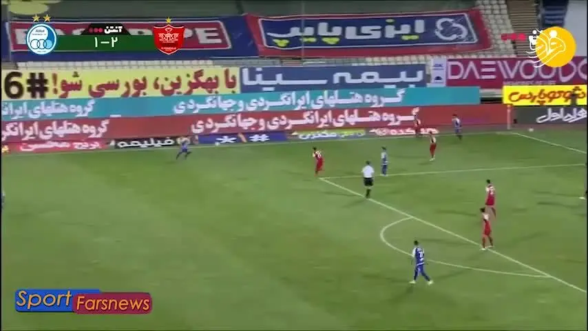 (ویدیو) خلاصه بازی پرسپولیس 2 (1) - (4) 2 استقلال