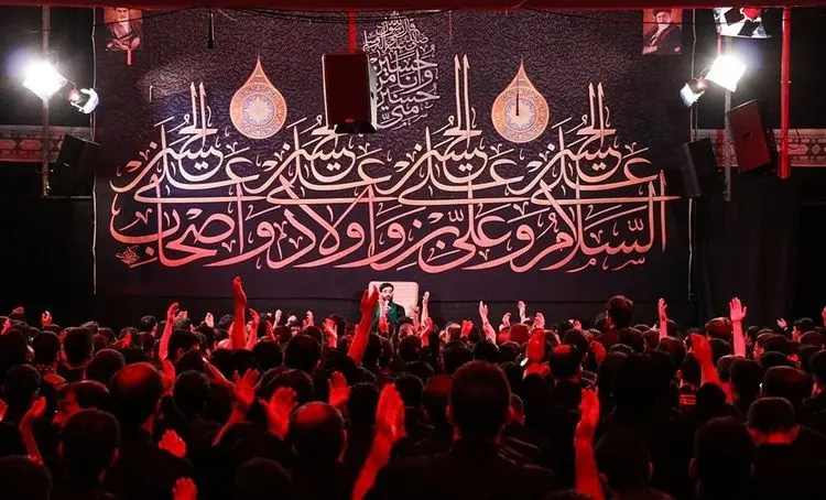 عزاداری ظهر عاشورا در هیأت‌های مطرح تهران