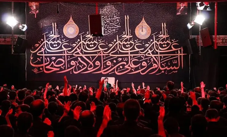 عزاداری ظهر عاشورا در هیأت‌های مطرح تهران