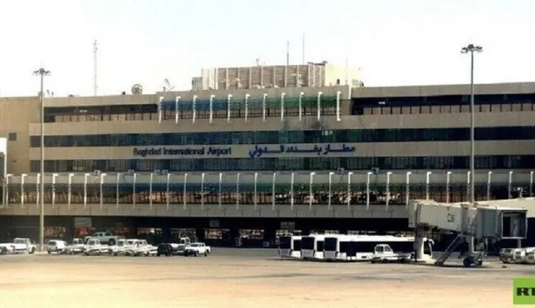 حمله موشکی به اطراف فرودگاه بغداد